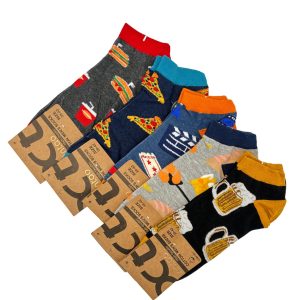 Kolorowe stopki męskie