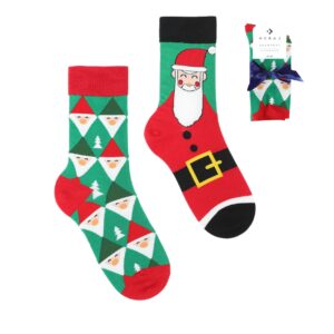 Świąteczne skarpetki dziecięce na prezent