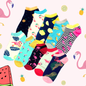 Kolorowe stopki damskie