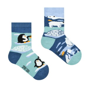 Skarpetki dziecięce w pingwiny