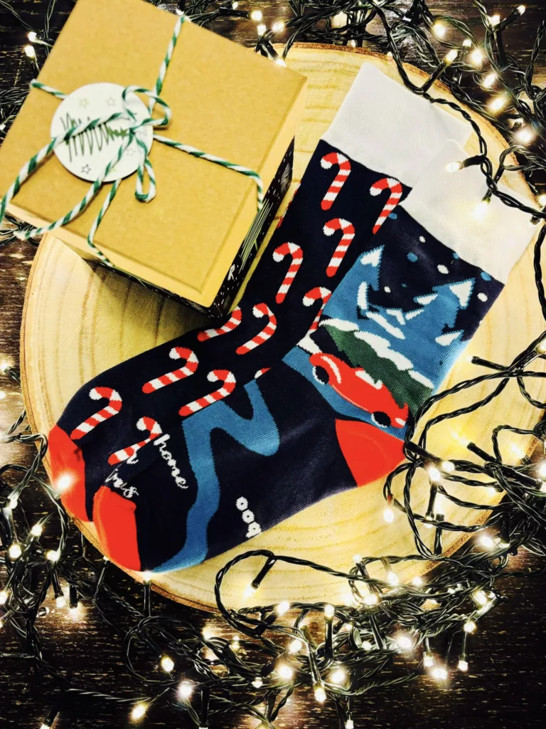 świąteczne skarpetki