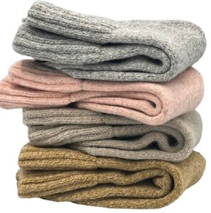 Skarpetki z wełny angory