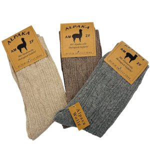 skarpetki z wełny alpaki