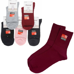 Skarpetki damskie bezuciskowe bawełniane