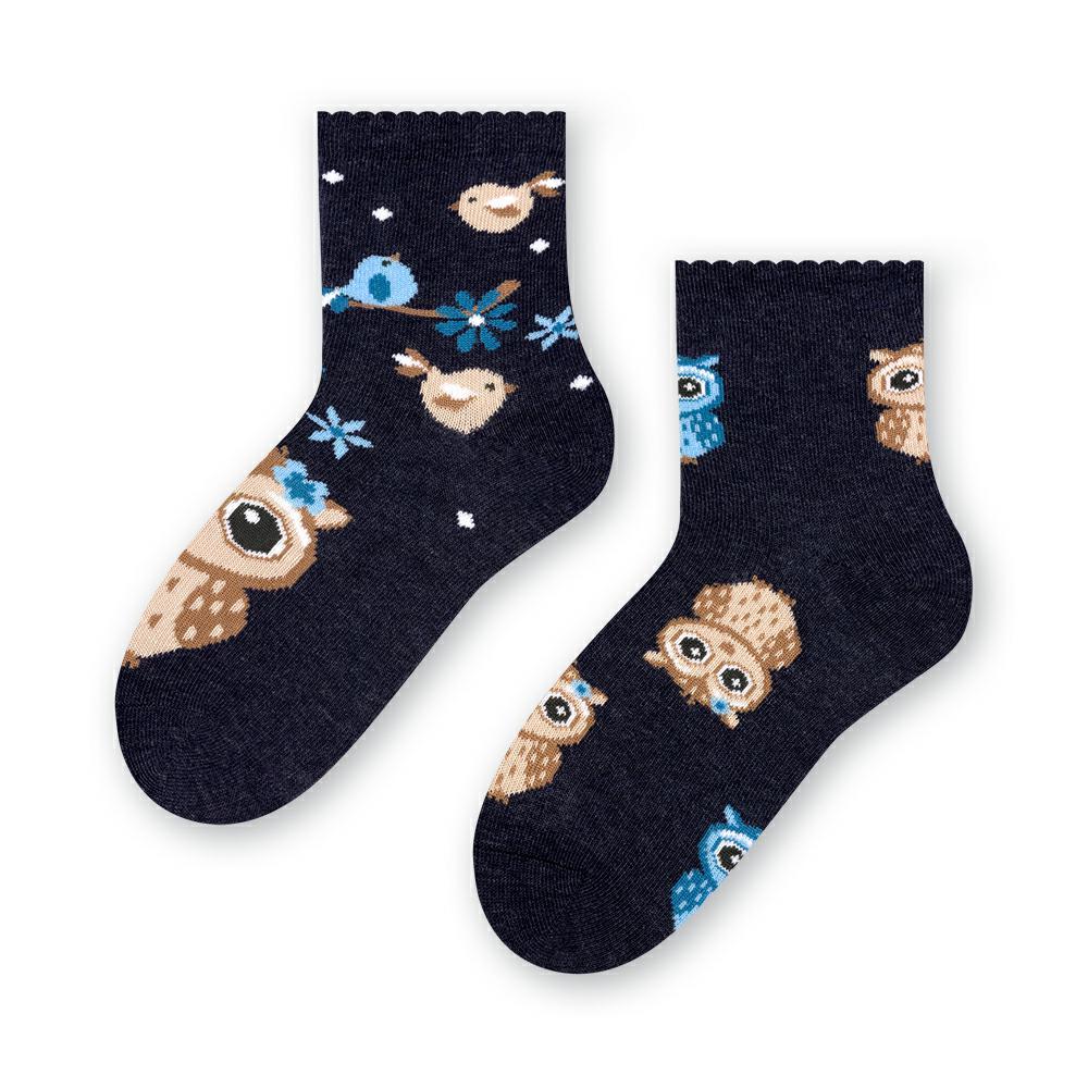 Skarpetki dziecięce z sową