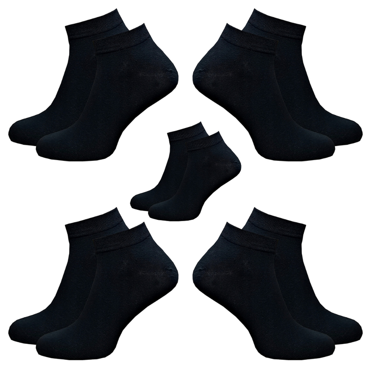 czarne stopki męskie