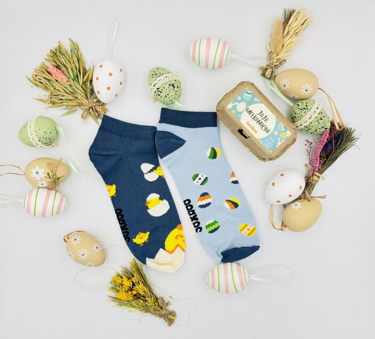 stopki wielkanocne w wytłaczance