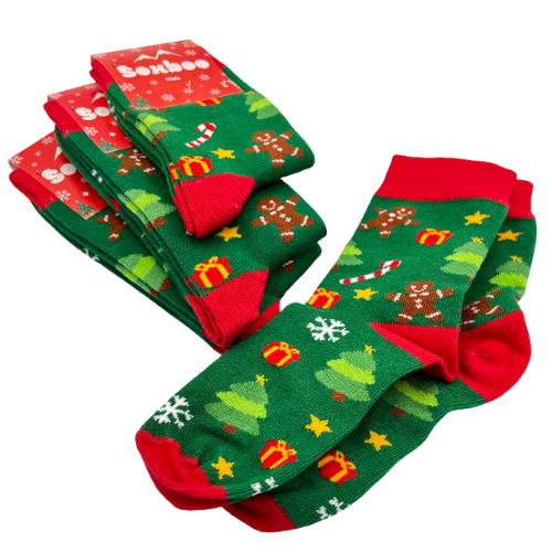 Świąteczne skarpetki dziecięce