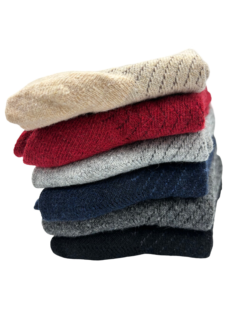 Skarpetki damskie z wełny angory