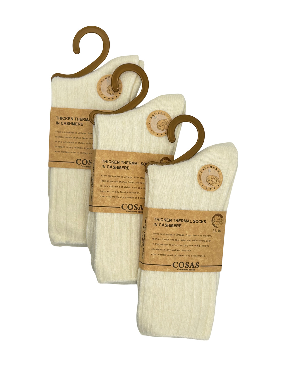 skarpetki damskie z kaszmiru