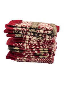 Świąteczne skarpetki damskie ciepłe