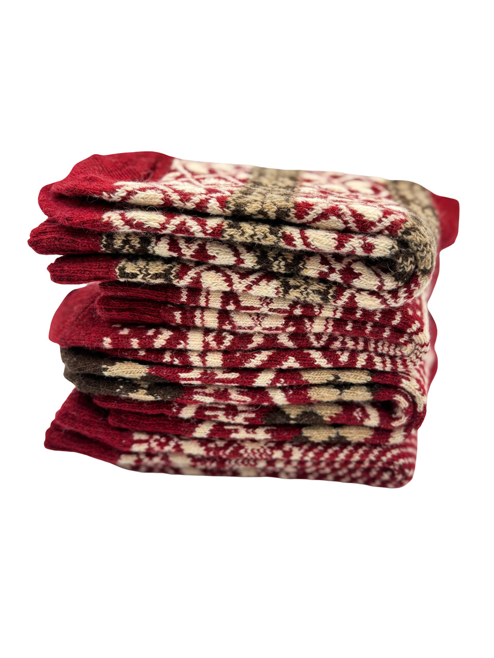 Świąteczne skarpetki damskie ciepłe