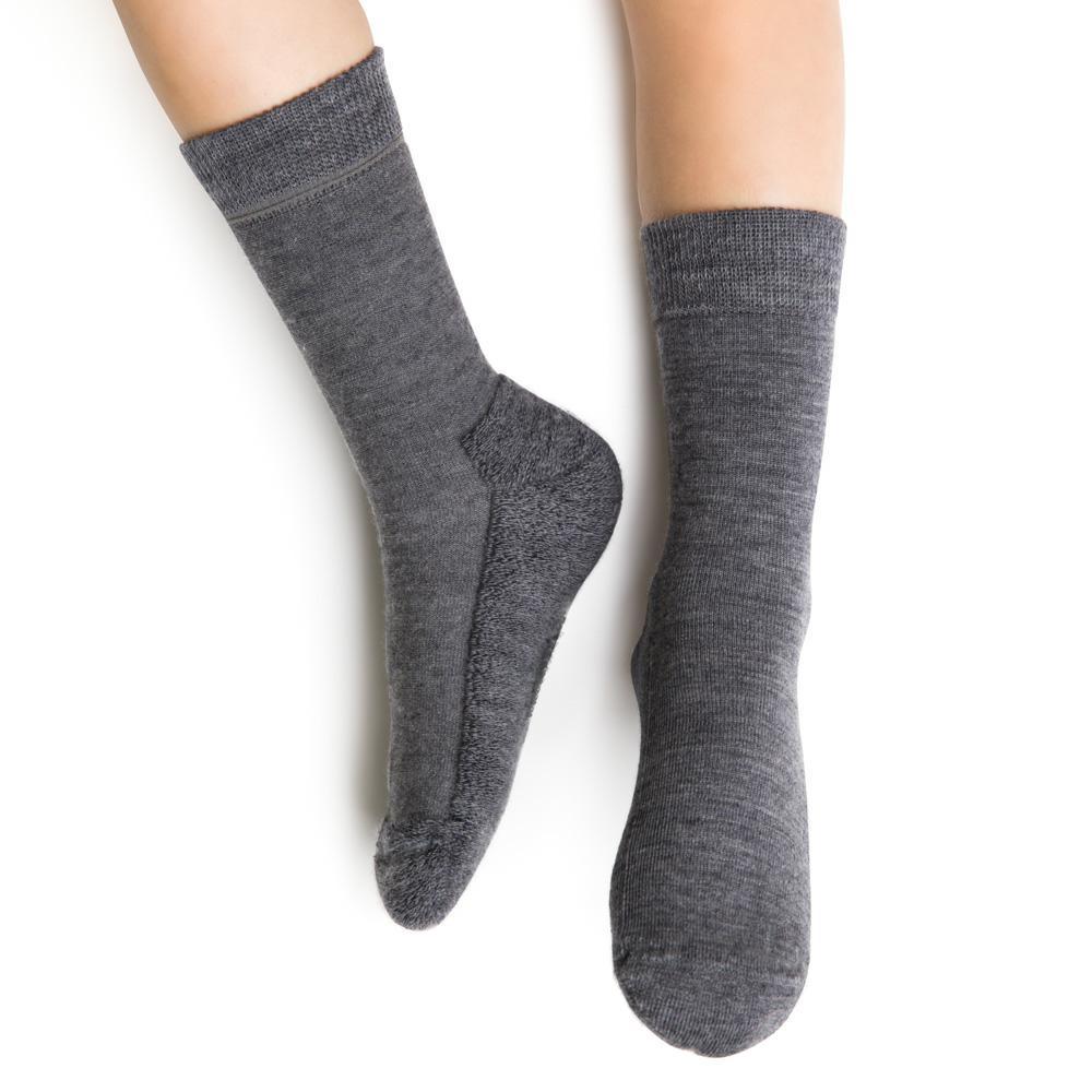 Skarpetki dziecięce półfrotte z wełny merino