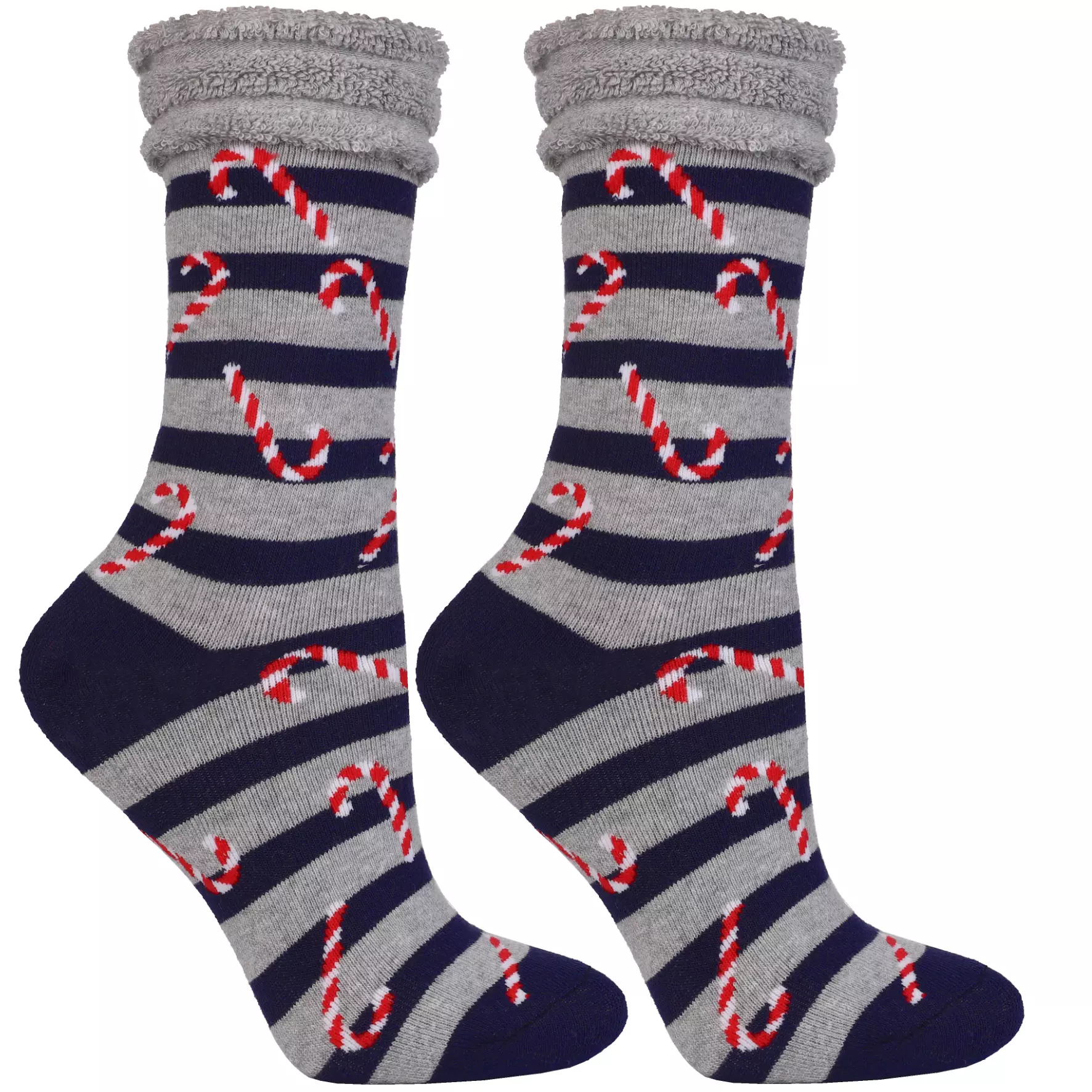 Skarpetki damskie świąteczne frotte