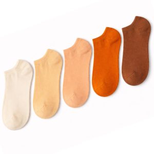 pomarańczowe stopki damskie