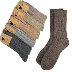 skarpetki z wełną alpaki