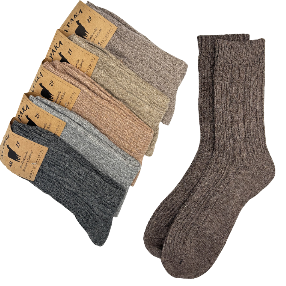 skarpetki z wełną alpaki