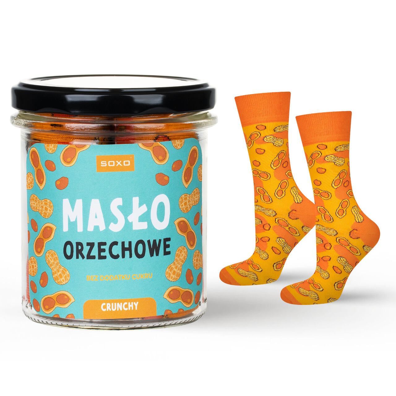 skarpetki damskie masło orzechowe