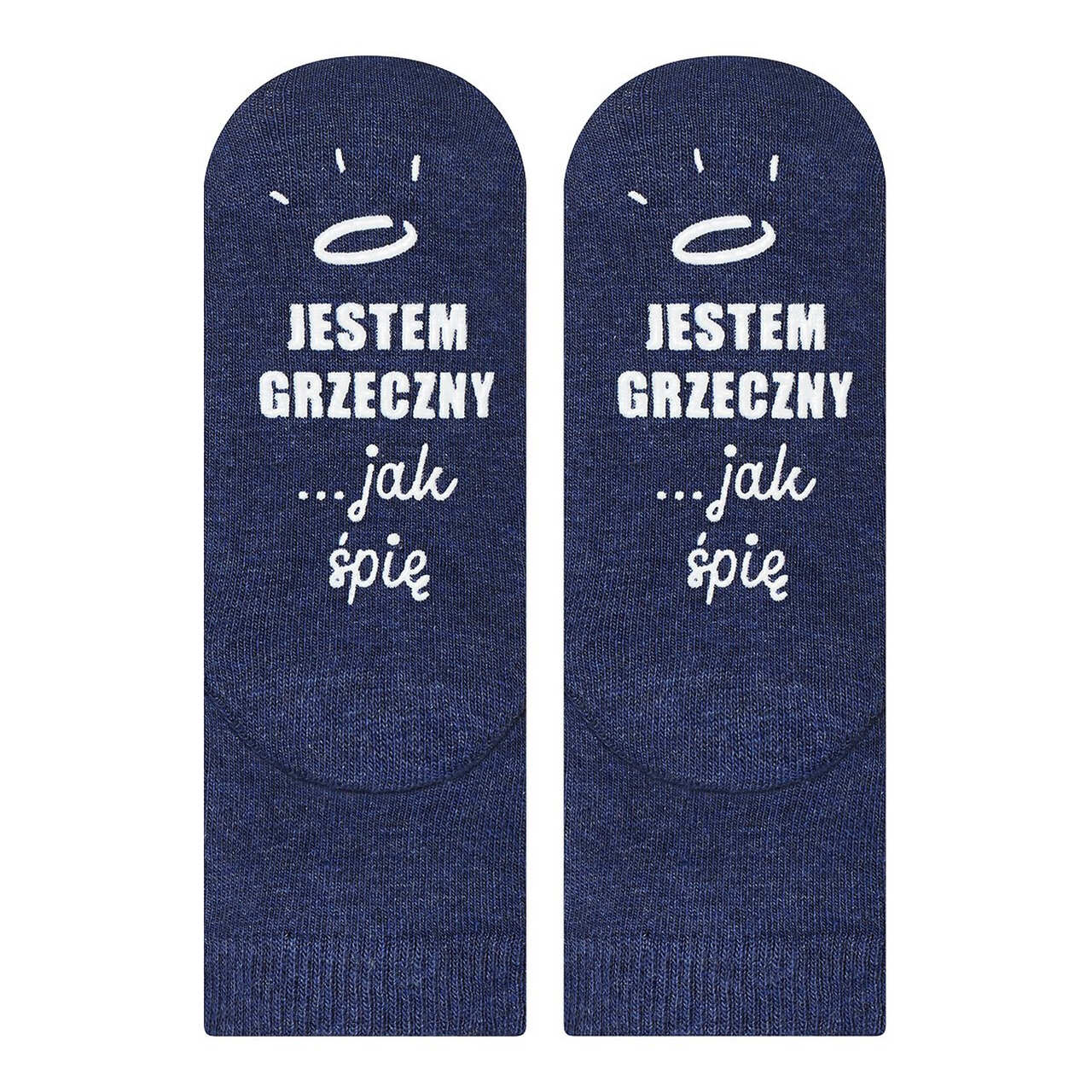 skarpetki dziecięce jestem grzeczny jak śpię